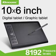 drawing tablet tablet pc tablet android 🎇5.5 PROMOTION🎇 10moons G10 Graphic Tablet 10*6 Inch Drawing Tablet 8192 Drawi