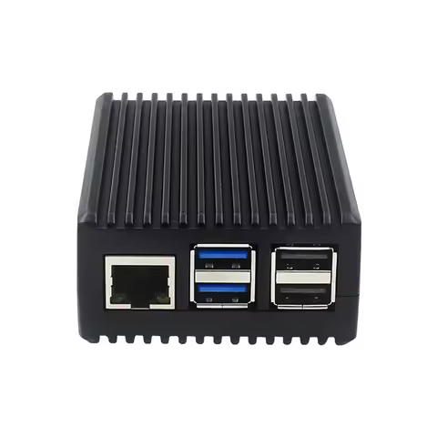 Raspberry Pi 5 Case Raspberry Pi 5 Aluminum Case Easy To Install Raspberry Pi 5 Aluminum Heatsink Ca