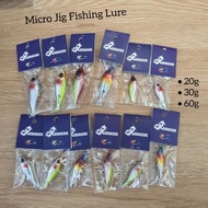 CLEARANCE XDRAGON MICRO JIG 20G 30G 60G