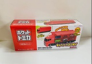 Pocket Tomica Big Series Convoy Red Version 紅色貨櫃車 Takara Tomy 全新