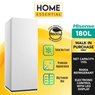 Hisense 180L Upright Freezer FV188N4AWN | Total No Frost | Frost Free | Midea 188L Upright Freezer MUF-208SD