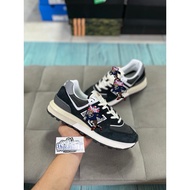 574 LEGACY BLACK REFLECTIVE SHOES REAL PICT 100%