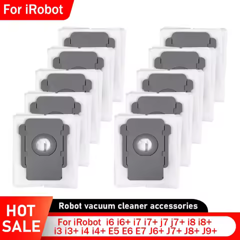 Dust Bags For iRobot Roomba j6+/j7+/j8/ j9+/i3 i3+/i4 i4+/i5 i5+/i7 i7+/i6+/i8+/E5 E6 E7/S9 S9+ Acce