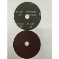4Inchi / 7Inch Polishing Sanding Disc | Round Sand Paper (P120/ P80)