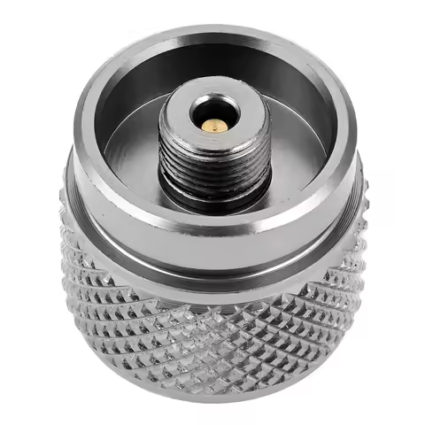 1 Pc Mapp Gas Can Adapter Copper Aluminum Alloy For 1-Pound Gas Can Coleman Outdoor Stove Accessorie