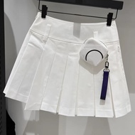 Golf Clothing Ladies 25 Autumn New Pleated Skirt Casual Versatile Half Skirt Anti-Exposure Short Ski