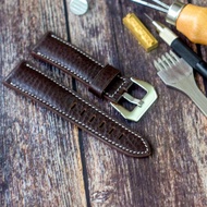 手工荔枝紋牛皮錶帶/panerai款/applewatch款