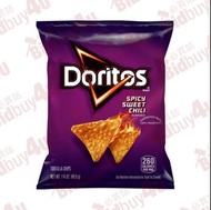 Doritos Spicy Sweet Chili Flavored Tortilla Chips 多力多滋 甜辣椒粟米片 1.75oz / 49.6g【028400069311】