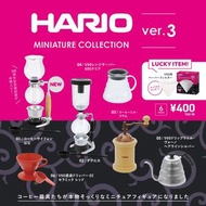 Hario 咖啡壺 Kenelephant 扭蛋 一套6款 Miniature Collection Ver. 3