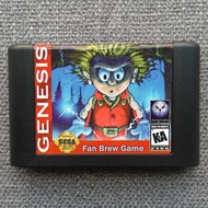 [Xiaobawang Game Card] Sega MD Card < Flink > Flink A Rare Good Game Action Clearance