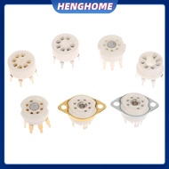 HENGHOME 1PCS 6AQ5 EAA91 6J1 6J2 6X4 6Z4 Tube Soet Gold-plated Soet For 7Pin B7G Vaccum Tube Amplifi