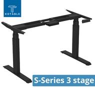 Kotable โครงขาโต๊ะปรับระดับไฟฟ้า รุ่น S-Series 3 Stage