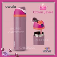 Owala FreeSip Crown Jewel, Insulated Stainless Steel Water Bottle, 24oz, Authentic