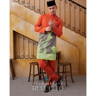 [Free Sampin] Baju Melayu Elrah Revuelto [Orange Series]