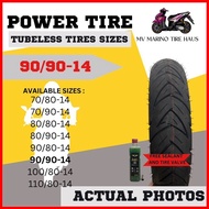 ⚾︎ ♣ Power Tire Tubeless All Size 14