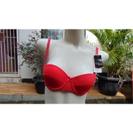 [NORMAL PRICE IDR 180,000,-] STRAPLESS BRA WAC0AL SEXY LOOK BRA 5757 RED SIZE 32A (70A) 32B (B70)
