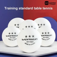 [GW]10Pcs White/Yellow 3-Star Table Tennis Balls High-Performance Ping-Pong Ball Set for Indoor/Outdoor Table Tennis Match Training Equipment
