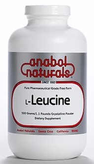 L-Leucine 1000 gram Free Form Pure Crystalline Powder