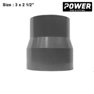 POWER INCREASER D Vlok Sock D 3 x 2 1/ 2 Inch Reducer D 3 x 2 1/2"