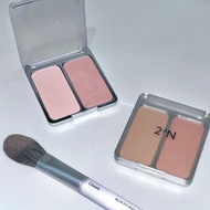 |Korea Korea 2aN Blush Two-Color Modern Matte Pearl Korean