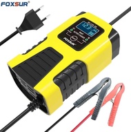 PROMO - SMART CHARGER BATTERY ACCU 6V 12V-2A CHARGER AKI MOTOR &amp; MOBIL FOXSUR