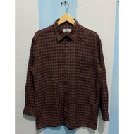 KEMEJA (READ DESCRIPTION) Givenchy Plaid Flannel Shirt