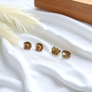 Đôi Chốt Bông Tai Vàng 14KY (Earring Clutch) - MOON Jewelry