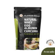 Protein Source Drink - Alamon GO 200gr - Whey Protein Isolated Soy Protein Egg Albumin Curcuma
