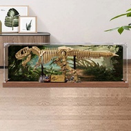 [Transparent Display Box] Dinosaur Fossil: Tyrannosaurus Rex Acrylic Display Box Suitable for Lego 7