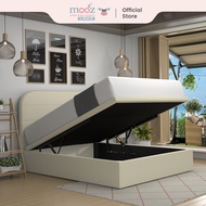[Pre-order] mooZzz Shelby Bed Frame with Storage and Jarl Headboard | Available in Single, S/Single, Queen, King sizes
