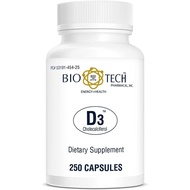 Bio-Tech Pharmacal Vitamin D3 (D3 1k IU, 250 Count)