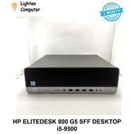 【USED】 HP EliteDesk 800 G5 SFF Desktop PC CPU | Intel i5-9500 | 8GB Ram | 512GB SSD | Win10 Pro