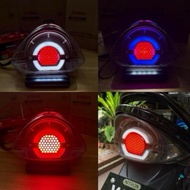 YAMAHA LC135 V1 REAR LAMP LED LC135 LAMPU BELAKANG MATA GABAN LC135 MODIFY LED LIGHTS PNP LC 135 V1 