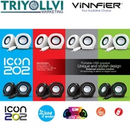 Vinnfier Icon 202 505 808BTR USB Powered RGB 2.0 Portable Speaker