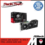 ASROCK AMD RADEON™ RX 9070XT STEEL LEGEND DARK 16GB