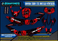 Honda Xrm 125 Trinity Decals Sticker
