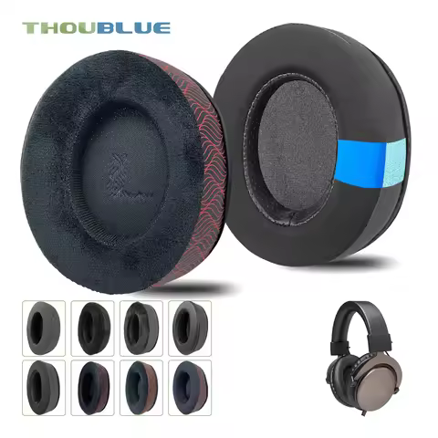 THOUBLUE Replacement Ear Pad for Tronsmart Sono Headphone Earmuffs Ear Cushion Cover Headbeam