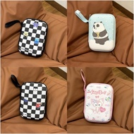 [Ready Stock]Cute Linabell Earphone Carry Case, for Smartphone Earphone, Wireless Headset, USB Cable, SD Cards Storage Bags and More