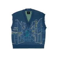 Faith Fade - Vest Knitwear Lonely Blue
