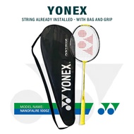Yonex NANOFLARE 1000Z Badminton Racket Full Carbon Ultra Light Single Racket NF1000Z Speed Attacking