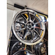Work Emotion ZR10  20x9JJ  PCD:5x112/114.3  ET35 ( Clear Caliper Besar )