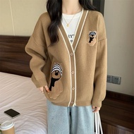 CANARA - CARDIGAN KNIT BROWNIE KOREA IMPORT Korean Outer/ Outerwear Cardigan Bagkok/ Cardigan Women'