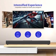 [p2p1] 50W High-power Strip TV Soundbar 3D Home Theater System Speaker BT5.0 Computer Theater Wired 