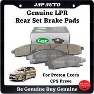 Proton Exora CPS Preve - Genuine LPR Rear Set Brake Pads Brek Pad Belakang