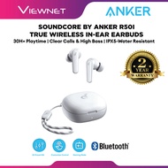 Soundcore by Anker R50i True Wireless in-Ear Earbuds, 30H+ Playtime, Clear Calls & High Bass, IPX5-W