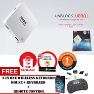 Unblock Tech UBOX PRO S Bluetooth Box IPTV for 1000 channels