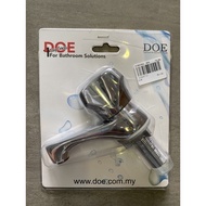 DOE G1/2" PT30 Basin Pillar Tap with DOE ABS Chrome Plated Handle (Brass Chrome)