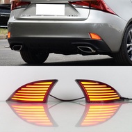 [carefreeshop] Suitable for Lexus 13-17 Models IS200/IS250/IS300/IS350 Rear Bumper Light Rear Fog Li