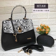 Premium CROCO 6638 Orange Combination F PITON Bag/Women's FASHION Bag