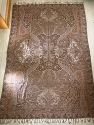 喜迎瑤 尼泊爾 克什米爾 水煮羊毛 純羊毛 蓋毯 毯子 超大蓋毯